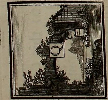 An illustration from Rules and examples of perspective, proper for painters and architects, etc. In English and Latin ... by .., 1707, leaf 63