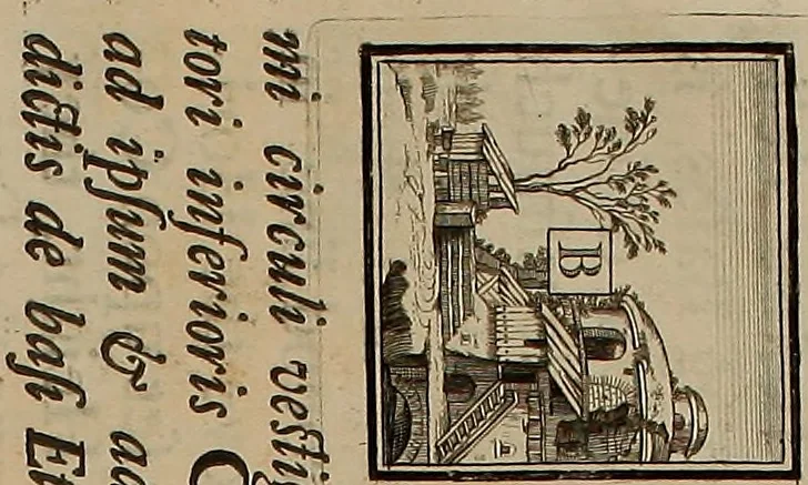 An illustration from Rules and examples of perspective, proper for painters and architects, etc. In English and Latin ... by .., 1707, leaf 86