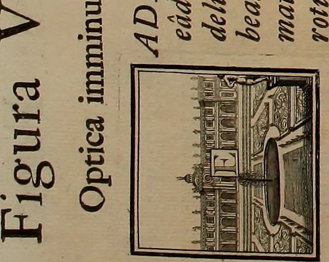 An illustration from Rules and examples of perspective, proper for painters and architects, etc. In English and Latin ... by .., 1707, leaf 87