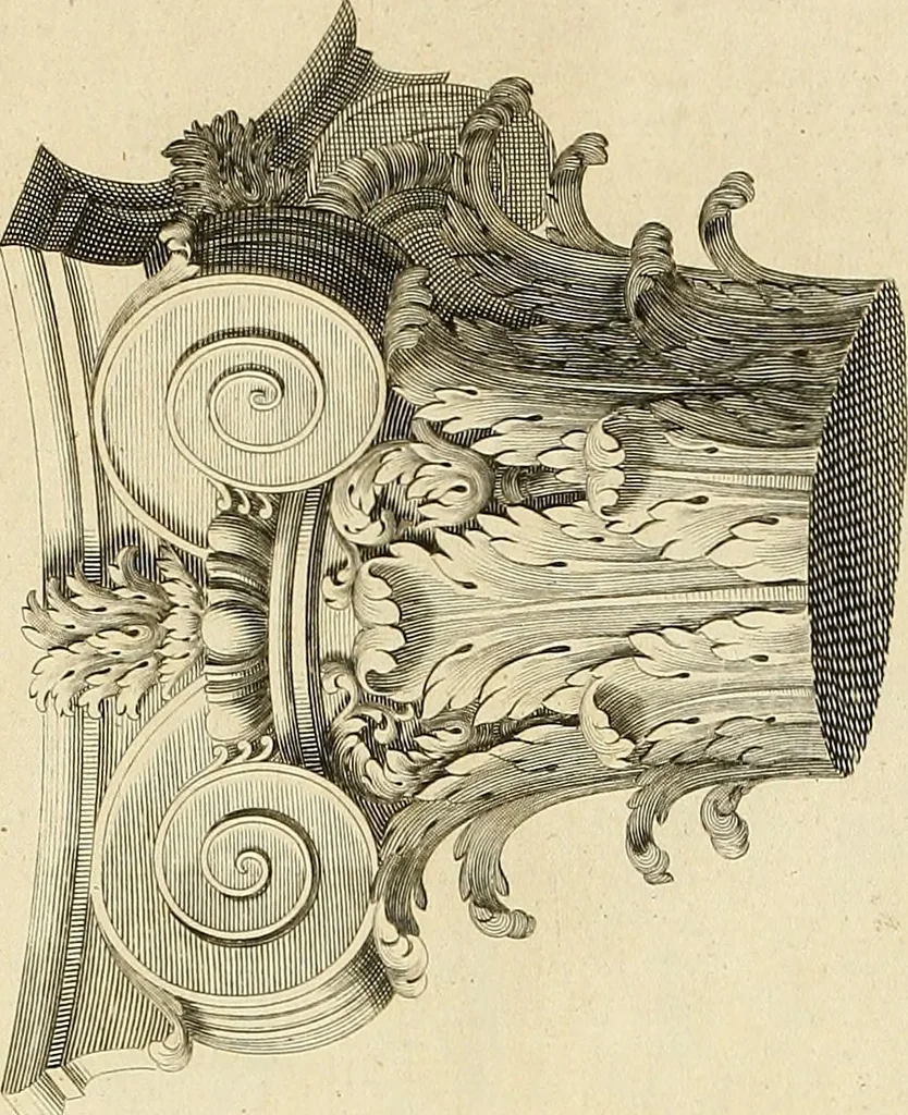 An illustration from Rules and examples of perspective proper for painters and architects, etc. in English and Latin :‡bcontaining a most easie and expeditious method to delineate in perspective all designs relating to architecture, after a new manner, wholly free from the confusion of occult lines /‡cby that great master thereof, Andrea Pozzo, Soc. Jef. engraven in 105 ample folio plates, and adorn'd with 200 initial letters to the explanatory discourses ; printed from copper-plates ony best paper by John Sturt ; done into English from the original printed at Rome 1693 in Lat. and Ital. by Mr John James of Greenwich, 1693, leaf 102