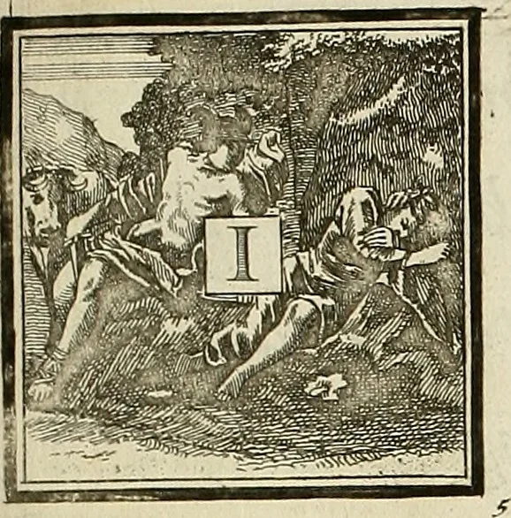 An illustration from Rules and examples of perspective proper for painters and architects, etc. in English and Latin :‡bcontaining a most easie and expeditious method to delineate in perspective all designs relating to architecture, after a new manner, wholly free from the confusion of occult lines /‡cby that great master thereof, Andrea Pozzo, Soc. Jef. engraven in 105 ample folio plates, and adorn'd with 200 initial letters to the explanatory discourses ; printed from copper-plates ony best paper by John Sturt ; done into English from the original printed at Rome 1693 in Lat. and Ital. by Mr John James of Greenwich, 1693, leaf 136