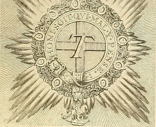 An illustration from Rules and examples of perspective proper for painters and architects, etc. in English and Latin :‡bcontaining a most easie and expeditious method to delineate in perspective all designs relating to architecture, after a new manner, wholly free from the confusion of occult lines /‡cby that great master thereof, Andrea Pozzo, Soc. Jef. engraven in 105 ample folio plates, and adorn'd with 200 initial letters to the explanatory discourses ; printed from copper-plates ony best paper by John Sturt ; done into English from the original printed at Rome 1693 in Lat. and Ital. by Mr John James of Greenwich, 1693, leaf 14