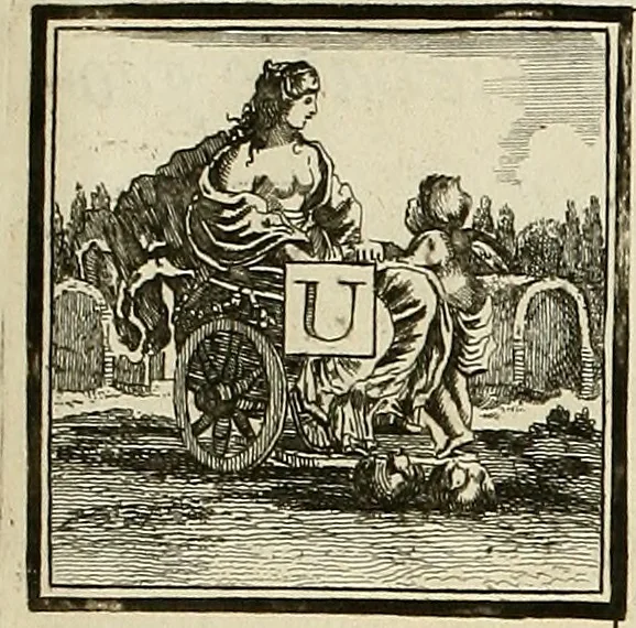 An illustration from Rules and examples of perspective proper for painters and architects, etc. in English and Latin :‡bcontaining a most easie and expeditious method to delineate in perspective all designs relating to architecture, after a new manner, wholly free from the confusion of occult lines /‡cby that great master thereof, Andrea Pozzo, Soc. Jef. engraven in 105 ample folio plates, and adorn'd with 200 initial letters to the explanatory discourses ; printed from copper-plates ony best paper by John Sturt ; done into English from the original printed at Rome 1693 in Lat. and Ital. by Mr John James of Greenwich, 1693, leaf 148