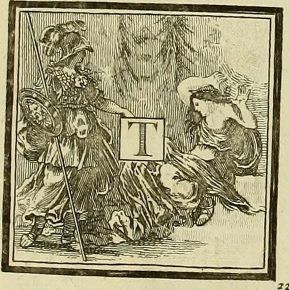An illustration from Rules and examples of perspective proper for painters and architects, etc. in English and Latin :‡bcontaining a most easie and expeditious method to delineate in perspective all designs relating to architecture, after a new manner, wholly free from the confusion of occult lines /‡cby that great master thereof, Andrea Pozzo, Soc. Jef. engraven in 105 ample folio plates, and adorn'd with 200 initial letters to the explanatory discourses ; printed from copper-plates ony best paper by John Sturt ; done into English from the original printed at Rome 1693 in Lat. and Ital. by Mr John James of Greenwich, 1693, leaf 167