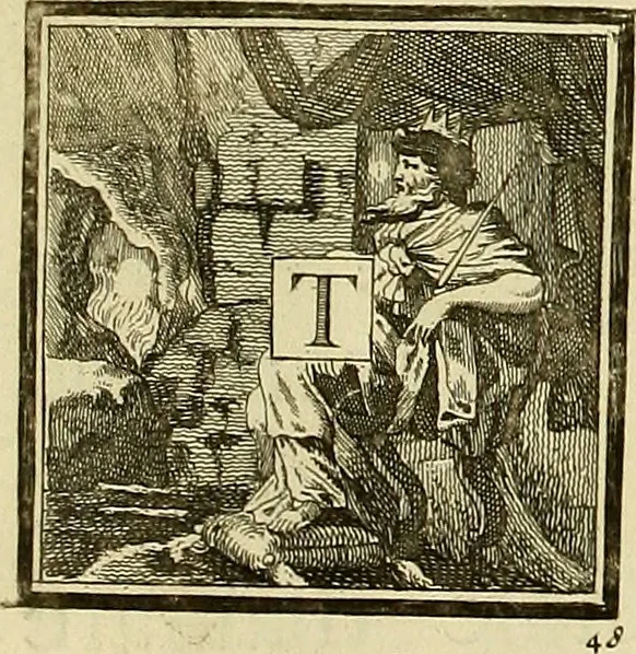 An illustration from Rules and examples of perspective proper for painters and architects, etc. in English and Latin :‡bcontaining a most easie and expeditious method to delineate in perspective all designs relating to architecture, after a new manner, wholly free from the confusion of occult lines /‡cby that great master thereof, Andrea Pozzo, Soc. Jef. engraven in 105 ample folio plates, and adorn'd with 200 initial letters to the explanatory discourses ; printed from copper-plates ony best paper by John Sturt ; done into English from the original printed at Rome 1693 in Lat. and Ital. by Mr John James of Greenwich, 1693, leaf 173