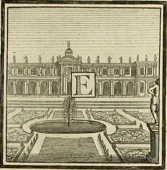 An illustration from Rules and examples of perspective proper for painters and architects, etc. in English and Latin :‡bcontaining a most easie and expeditious method to delineate in perspective all designs relating to architecture, after a new manner, wholly free from the confusion of occult lines /‡cby that great master thereof, Andrea Pozzo, Soc. Jef. engraven in 105 ample folio plates, and adorn'd with 200 initial letters to the explanatory discourses ; printed from copper-plates ony best paper by John Sturt ; done into English from the original printed at Rome 1693 in Lat. and Ital. by Mr John James of Greenwich, 1693, leaf 178