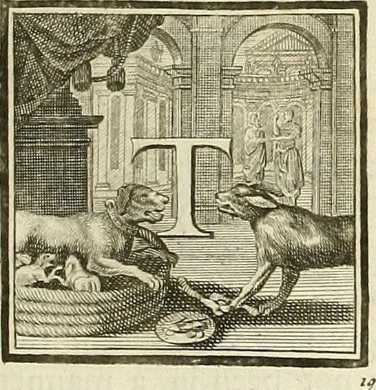 An illustration from Rules and examples of perspective proper for painters and architects, etc. in English and Latin :‡bcontaining a most easie and expeditious method to delineate in perspective all designs relating to architecture, after a new manner, wholly free from the confusion of occult lines /‡cby that great master thereof, Andrea Pozzo, Soc. Jef. engraven in 105 ample folio plates, and adorn'd with 200 initial letters to the explanatory discourses ; printed from copper-plates ony best paper by John Sturt ; done into English from the original printed at Rome 1693 in Lat. and Ital. by Mr John James of Greenwich, 1693, leaf 22