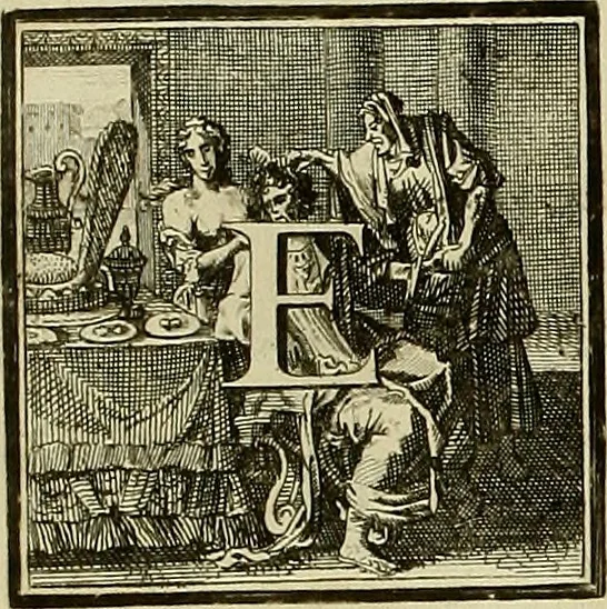 An illustration from Rules and examples of perspective proper for painters and architects, etc. in English and Latin :‡bcontaining a most easie and expeditious method to delineate in perspective all designs relating to architecture, after a new manner, wholly free from the confusion of occult lines /‡cby that great master thereof, Andrea Pozzo, Soc. Jef. engraven in 105 ample folio plates, and adorn'd with 200 initial letters to the explanatory discourses ; printed from copper-plates ony best paper by John Sturt ; done into English from the original printed at Rome 1693 in Lat. and Ital. by Mr John James of Greenwich, 1693, leaf 221