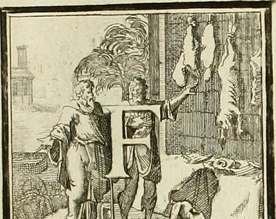 An illustration from Rules and examples of perspective proper for painters and architects, etc. in English and Latin :‡bcontaining a most easie and expeditious method to delineate in perspective all designs relating to architecture, after a new manner, wholly free from the confusion of occult lines /‡cby that great master thereof, Andrea Pozzo, Soc. Jef. engraven in 105 ample folio plates, and adorn'd with 200 initial letters to the explanatory discourses ; printed from copper-plates ony best paper by John Sturt ; done into English from the original printed at Rome 1693 in Lat. and Ital. by Mr John James of Greenwich, 1693, leaf 268