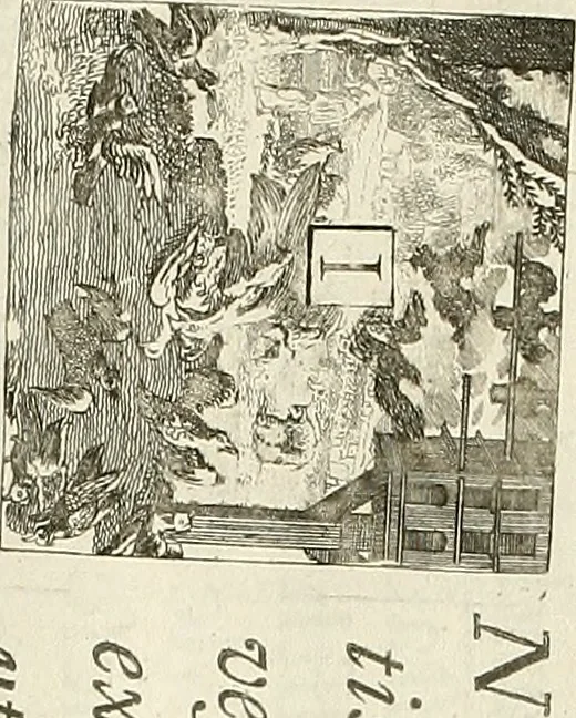 An illustration from Rules and examples of perspective proper for painters and architects, etc. in English and Latin :‡bcontaining a most easie and expeditious method to delineate in perspective all designs relating to architecture, after a new manner, wholly free from the confusion of occult lines /‡cby that great master thereof, Andrea Pozzo, Soc. Jef. engraven in 105 ample folio plates, and adorn'd with 200 initial letters to the explanatory discourses ; printed from copper-plates ony best paper by John Sturt ; done into English from the original printed at Rome 1693 in Lat. and Ital. by Mr John James of Greenwich, 1693, leaf 274