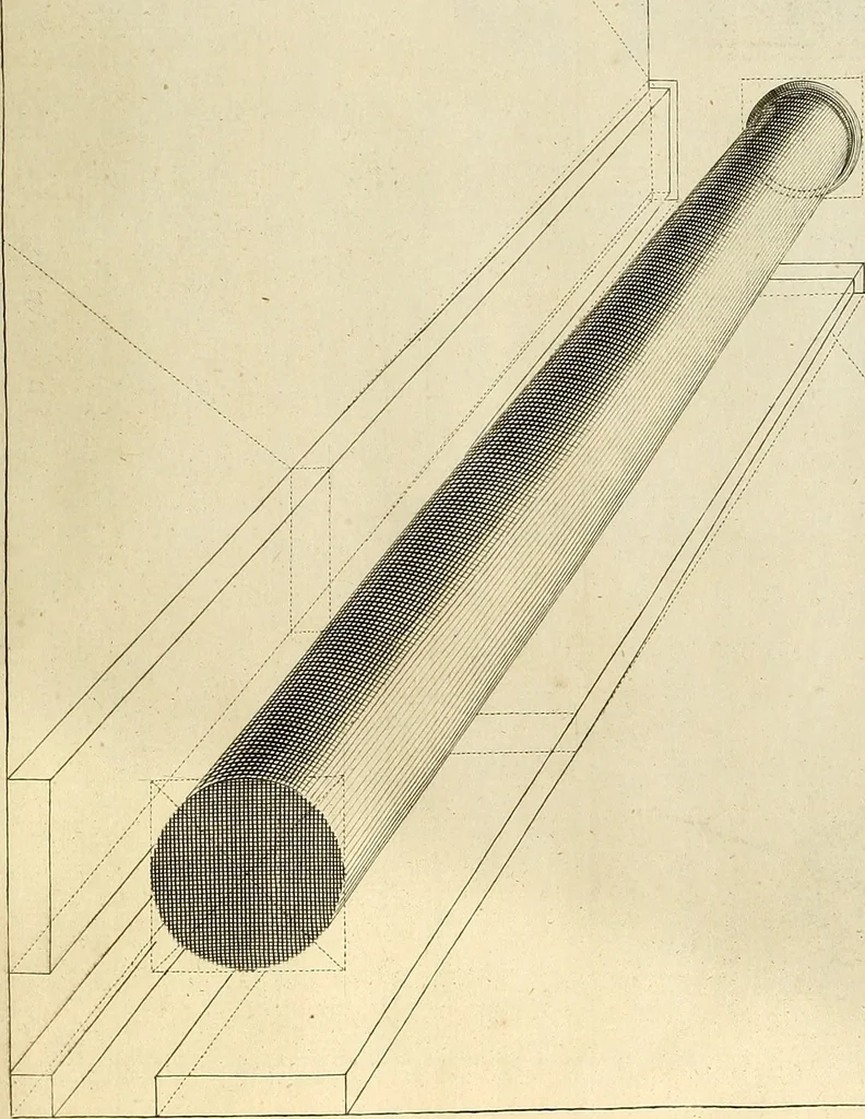 An illustration from Rules and examples of perspective proper for painters and architects, etc. in English and Latin :‡bcontaining a most easie and expeditious method to delineate in perspective all designs relating to architecture, after a new manner, wholly free from the confusion of occult lines /‡cby that great master thereof, Andrea Pozzo, Soc. Jef. engraven in 105 ample folio plates, and adorn'd with 200 initial letters to the explanatory discourses ; printed from copper-plates ony best paper by John Sturt ; done into English from the original printed at Rome 1693 in Lat. and Ital. by Mr John James of Greenwich, 1693, leaf 276