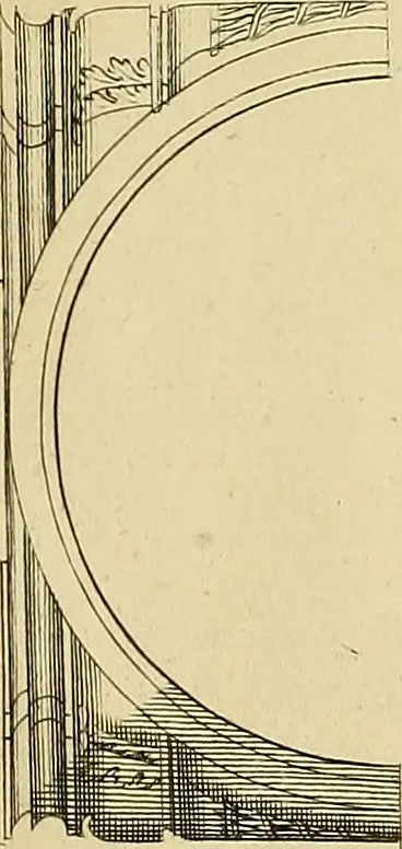 An illustration from Rules and examples of perspective proper for painters and architects, etc. in English and Latin :‡bcontaining a most easie and expeditious method to delineate in perspective all designs relating to architecture, after a new manner, wholly free from the confusion of occult lines /‡cby that great master thereof, Andrea Pozzo, Soc. Jef. engraven in 105 ample folio plates, and adorn'd with 200 initial letters to the explanatory discourses ; printed from copper-plates ony best paper by John Sturt ; done into English from the original printed at Rome 1693 in Lat. and Ital. by Mr John James of Greenwich, 1693, leaf 315