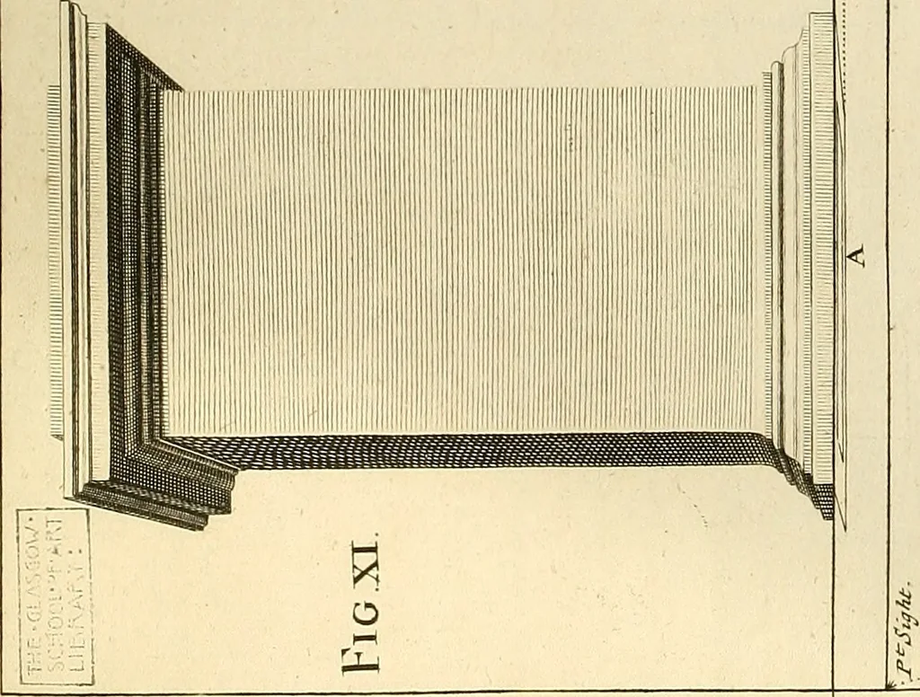An illustration from Rules and examples of perspective proper for painters and architects, etc. in English and Latin :‡bcontaining a most easie and expeditious method to delineate in perspective all designs relating to architecture, after a new manner, wholly free from the confusion of occult lines /‡cby that great master thereof, Andrea Pozzo, Soc. Jef. engraven in 105 ample folio plates, and adorn'd with 200 initial letters to the explanatory discourses ; printed from copper-plates ony best paper by John Sturt ; done into English from the original printed at Rome 1693 in Lat. and Ital. by Mr John James of Greenwich, 1693, leaf 58
