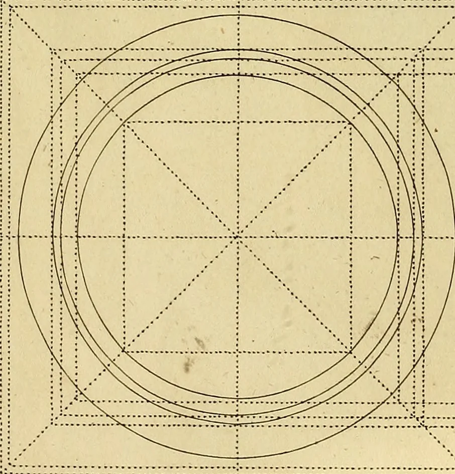 An illustration from Rules and examples of perspective proper for painters and architects, etc. in English and Latin :‡bcontaining a most easie and expeditious method to delineate in perspective all designs relating to architecture, after a new manner, wholly free from the confusion of occult lines /‡cby that great master thereof, Andrea Pozzo, Soc. Jef. engraven in 105 ample folio plates, and adorn'd with 200 initial letters to the explanatory discourses ; printed from copper-plates ony best paper by John Sturt ; done into English from the original printed at Rome 1693 in Lat. and Ital. by Mr John James of Greenwich, 1693, leaf 93