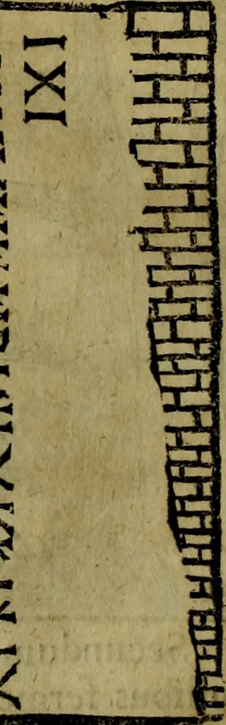 An illustration from Runir [in Runic characters], seu, Danica literatura antiqvissima, 1651, leaf 83