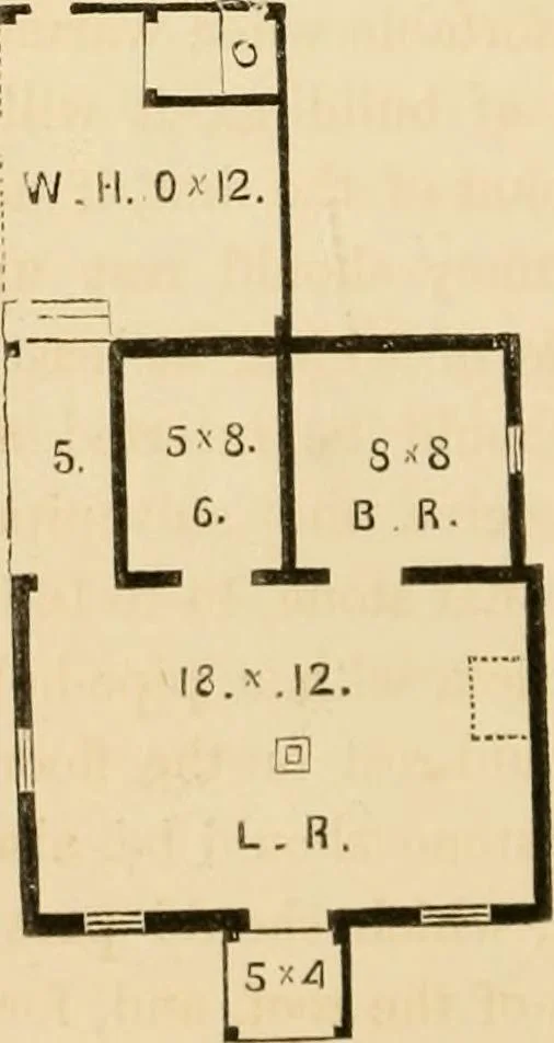 An illustration from Rural architecture : being a complete description of farm houses, cottages and out buildings ... together with lawns, pleasure grounds and parks; the flower, fruit and vegetable gardens : also, useful and ornamental domestic animals for the country resident ... also, the best method of conducting water into cattle yards and houses, 1860, leaf 221