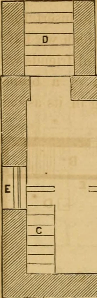 An illustration from Rural architecture : being a complete description of farm houses, cottages and out buildings ... together with lawns, pleasure grounds and parks; the flower, fruit and vegetable gardens : also, useful and ornamental domestic animals for the country resident ... also, the best method of conducting water into cattle yards and houses, 1860, leaf 334