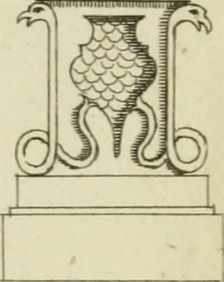 An illustration from Rural architecture in the Gothick taste : being twenty new designs, for temples, garden-seats, summer-houses, lodges, terminies, piers, &c. : on sixteen copper plates : with instructions to workmen, and hints where with most advantage to be erected, 1752, leaf 42
