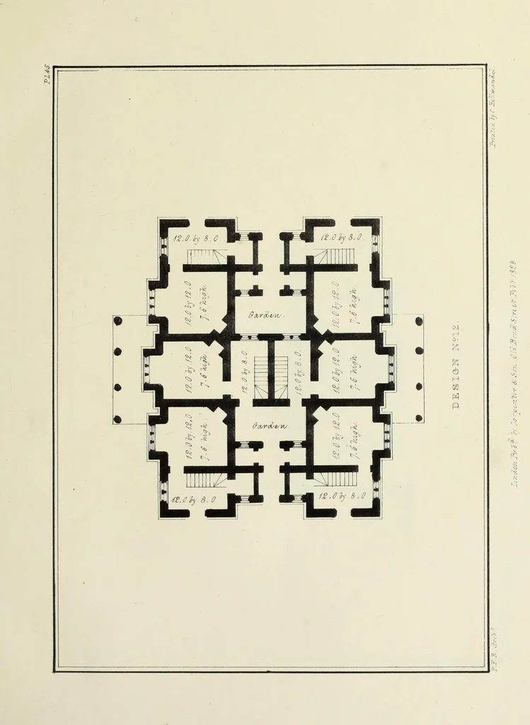 An illustration from Rural architecture : being a series of designs for ornamental cottages, 1828, leaf 126