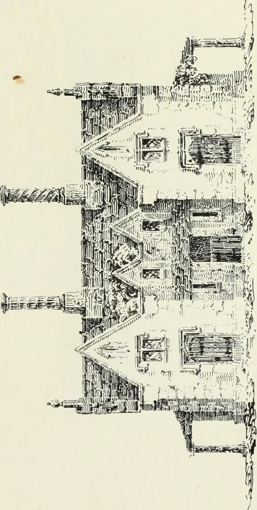 An illustration from Rural architecture : being a series of designs for ornamental cottages, 1828, leaf 128
