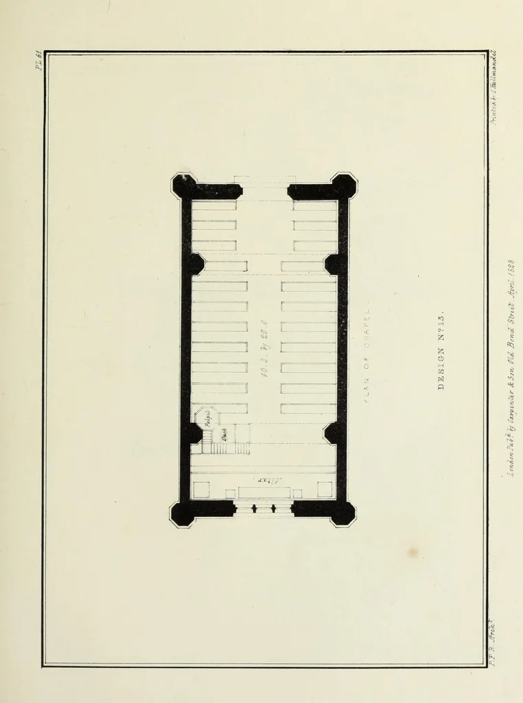 An illustration from Rural architecture : being a series of designs for ornamental cottages, 1828, leaf 166