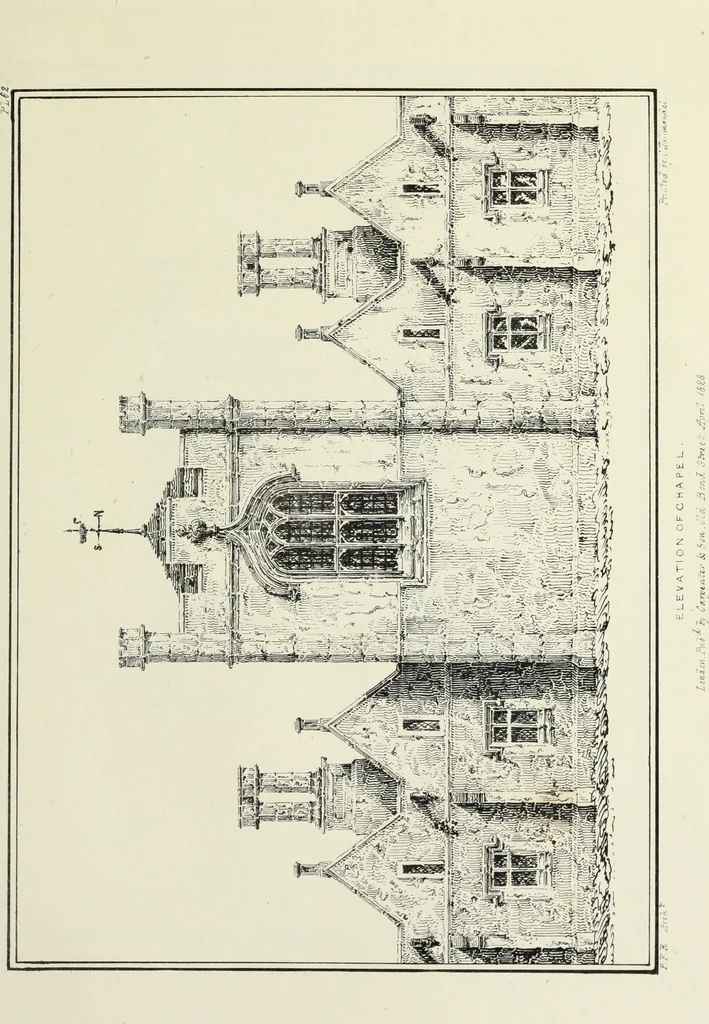 An illustration from Rural architecture : being a series of designs for ornamental cottages, 1828, leaf 168
