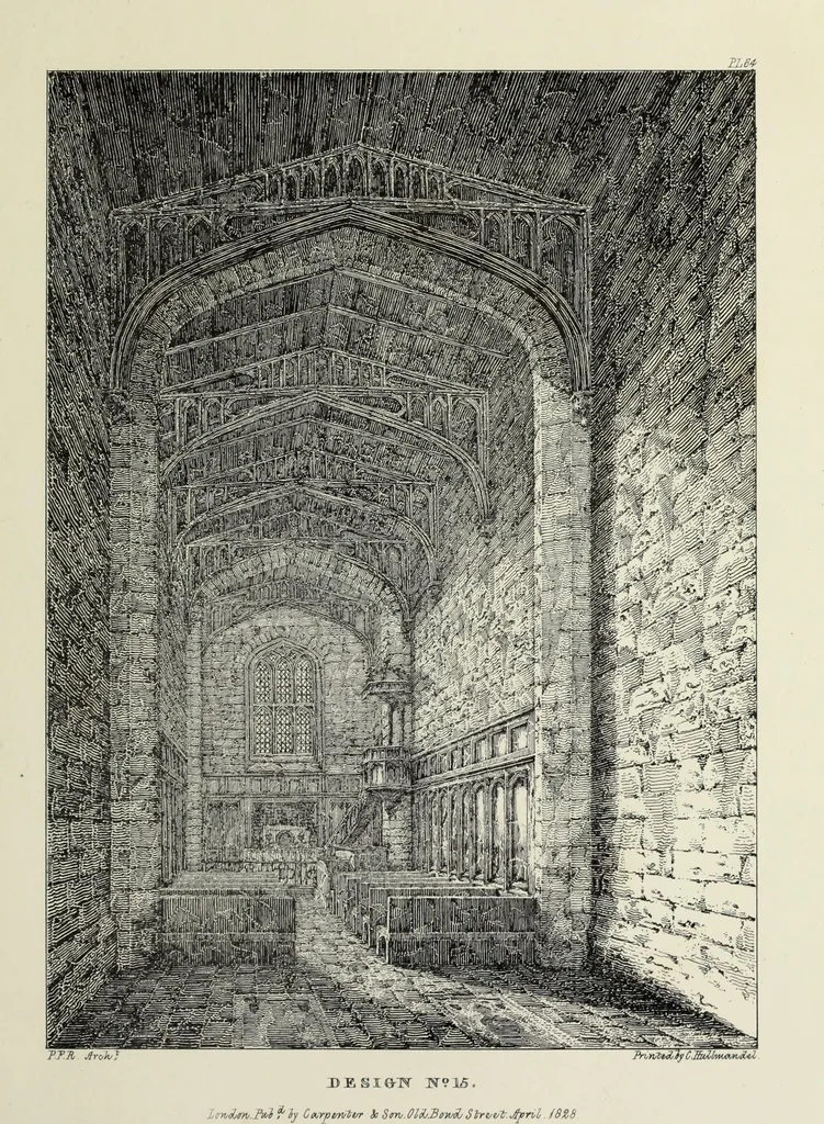 An illustration from Rural architecture : being a series of designs for ornamental cottages, 1828, leaf 172