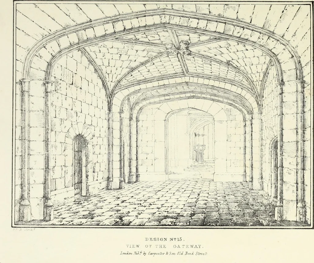 An illustration from Rural architecture : being a series of designs for ornamental cottages, 1828, leaf 178