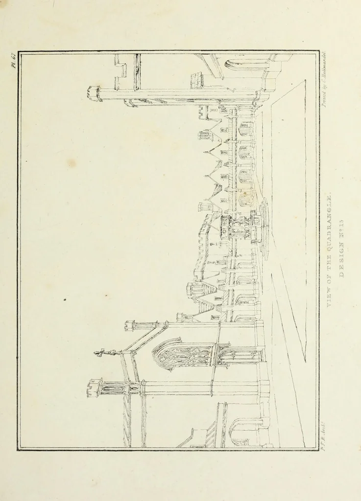 An illustration from Rural architecture : being a series of designs for ornamental cottages, 1828, leaf 180