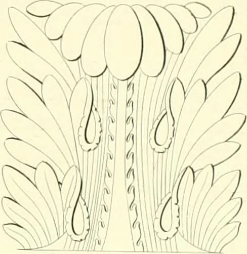 An illustration from Rural architecture: consisting of classic dwellings, Doric, Ionic, Corinthian and Gothic, and details connected with each of the orders; embracing plans, elevations parallel and perspective, specifications, estimates, framing, etc. for private houses and churches. Designed for the United States of America, 1843, leaf 176