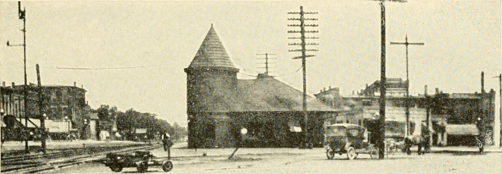 An illustration from Rural church life in the Middle West, as illustrated by Clay County, Iowa, and Jennings County, Indiana, with comparative data from studies of thirty-five middle western counties, 1922, leaf 30