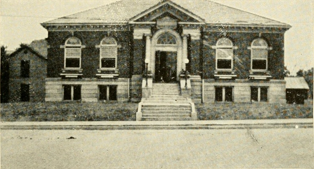 An illustration from Rural church life in the Middle West, as illustrated by Clay County, Iowa, and Jennings County, Indiana, with comparative data from studies of thirty-five middle western counties, 1922, leaf 46