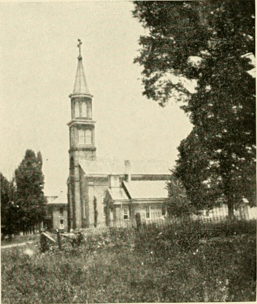An illustration from Rural church life in the Middle West, as illustrated by Clay County, Iowa, and Jennings County, Indiana, with comparative data from studies of thirty-five middle western counties, 1922, leaf 53