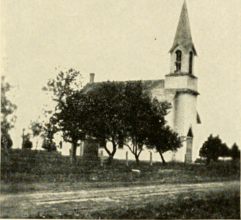 An illustration from Rural church life in the Middle West, as illustrated by Clay County, Iowa, and Jennings County, Indiana, with comparative data from studies of thirty-five middle western counties, 1922, leaf 62