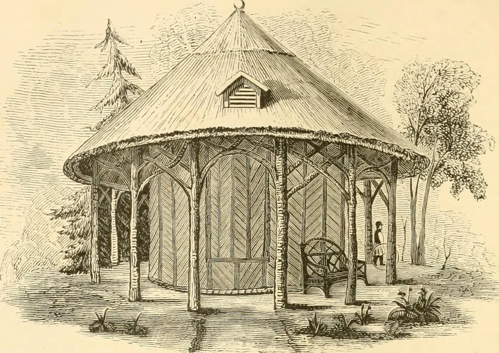 An illustration from Rural essays, 1853, leaf 363