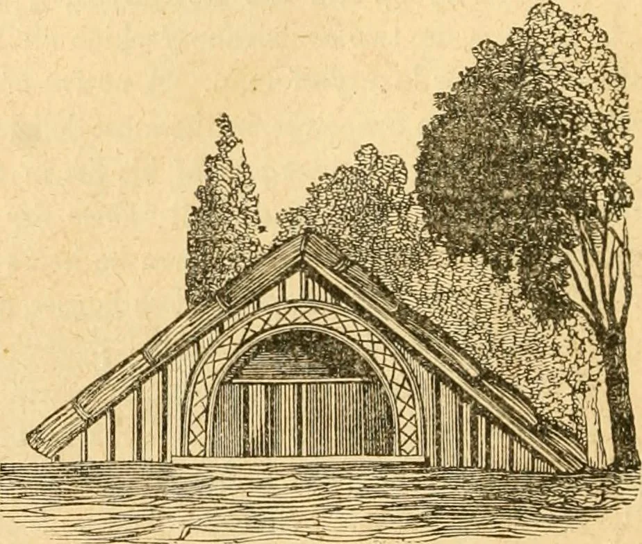 An illustration from Rural essays, 1853, leaf 365