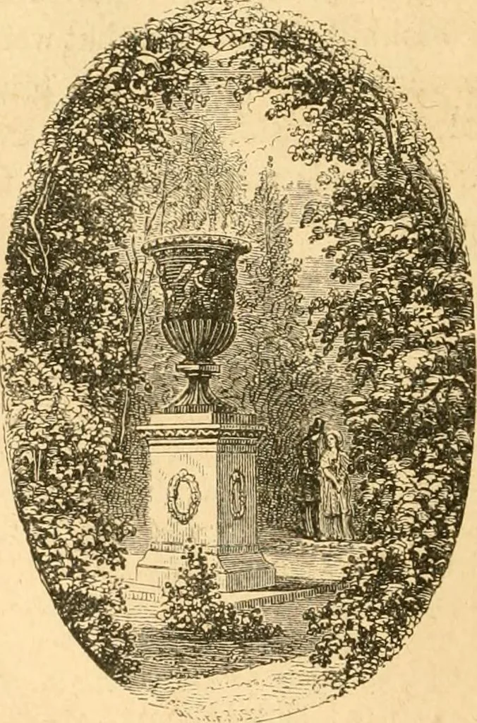 An illustration from Rural essays, 1853, leaf 71