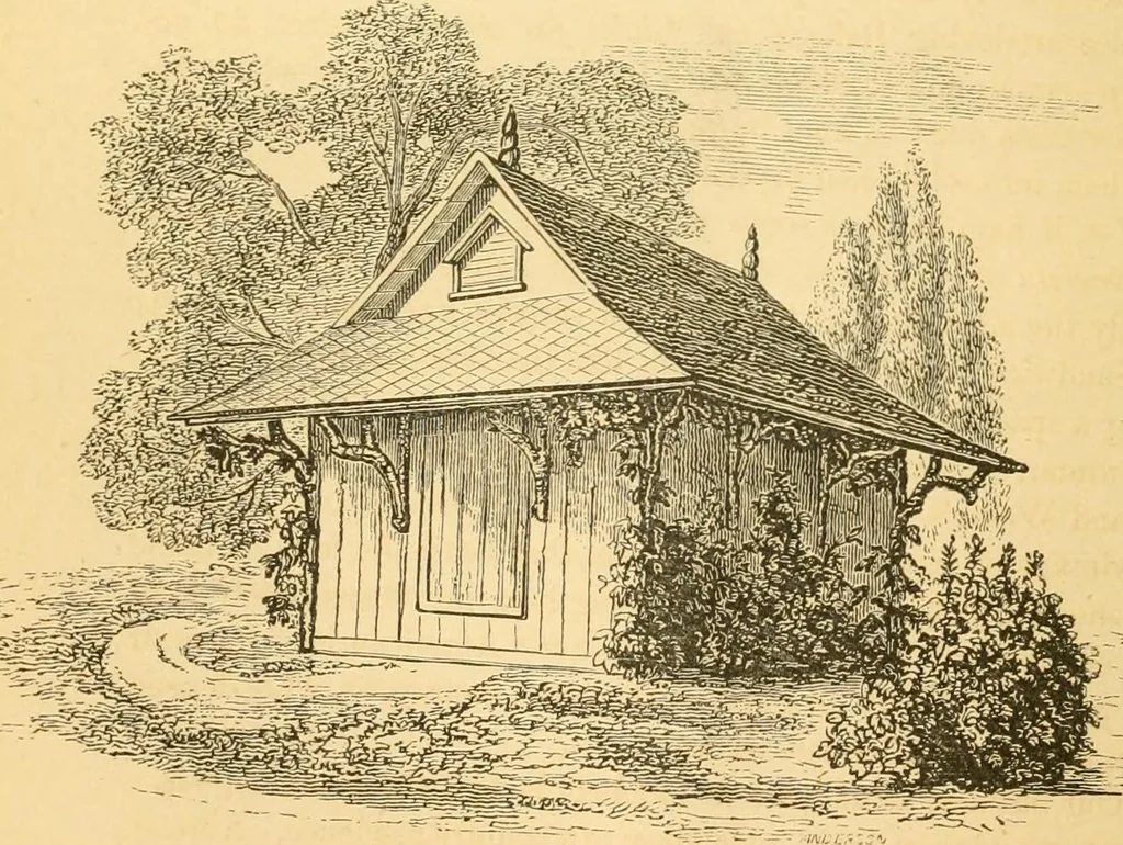 An illustration from Rural essays, 1853, leaf 359