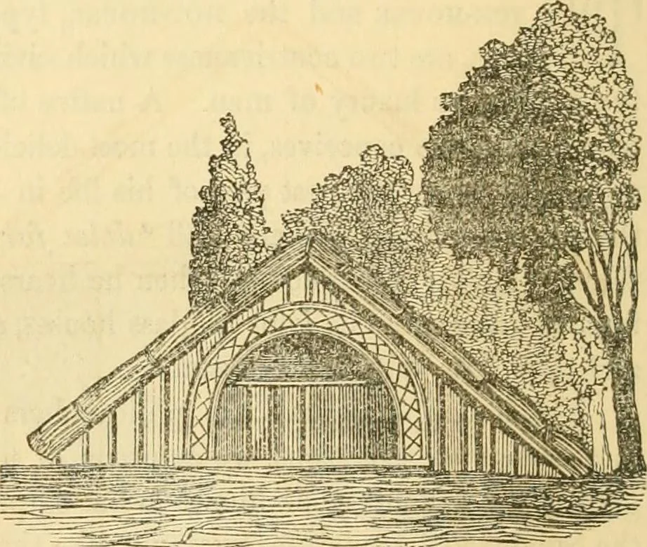 An illustration from Rural essays, 1853, leaf 361