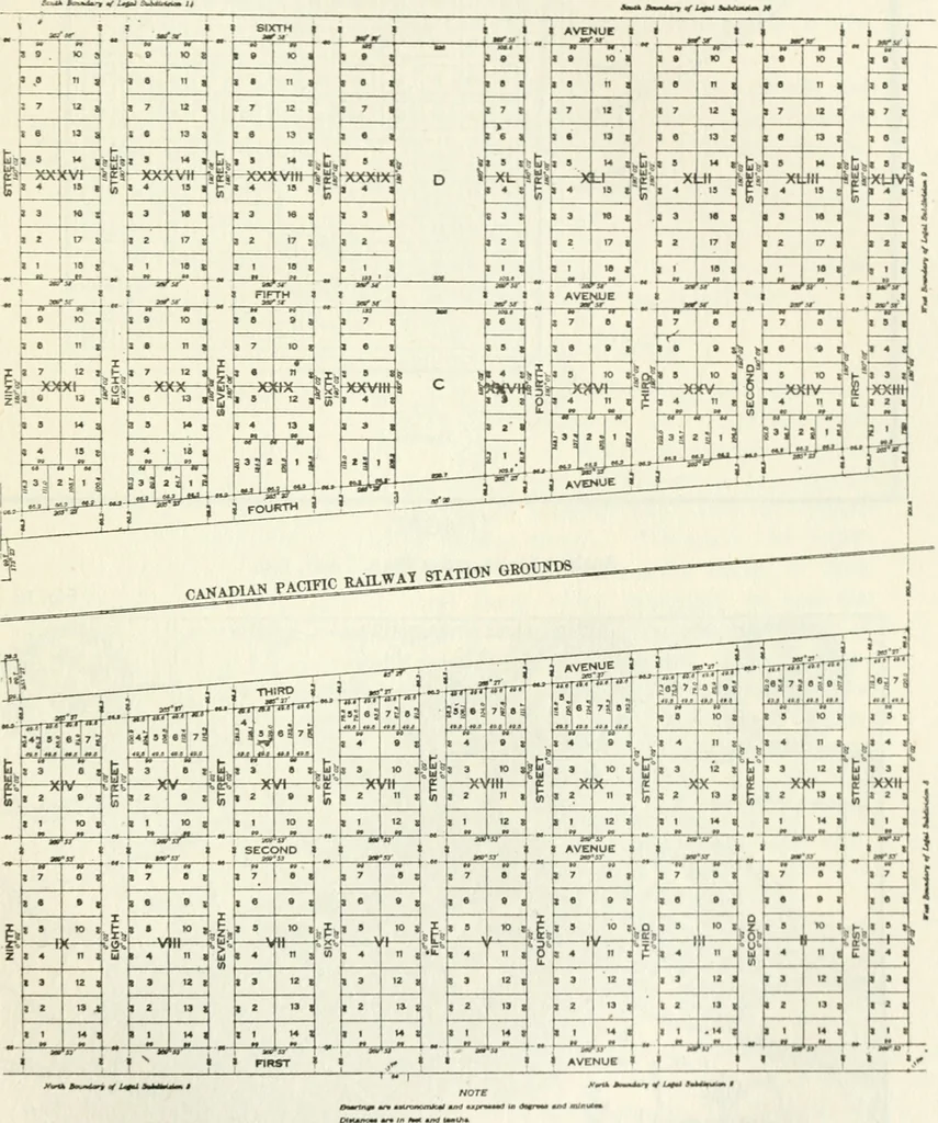 An illustration from Rural planning and development, a study of rural conditions and problems in Canada, 1917, leaf 104