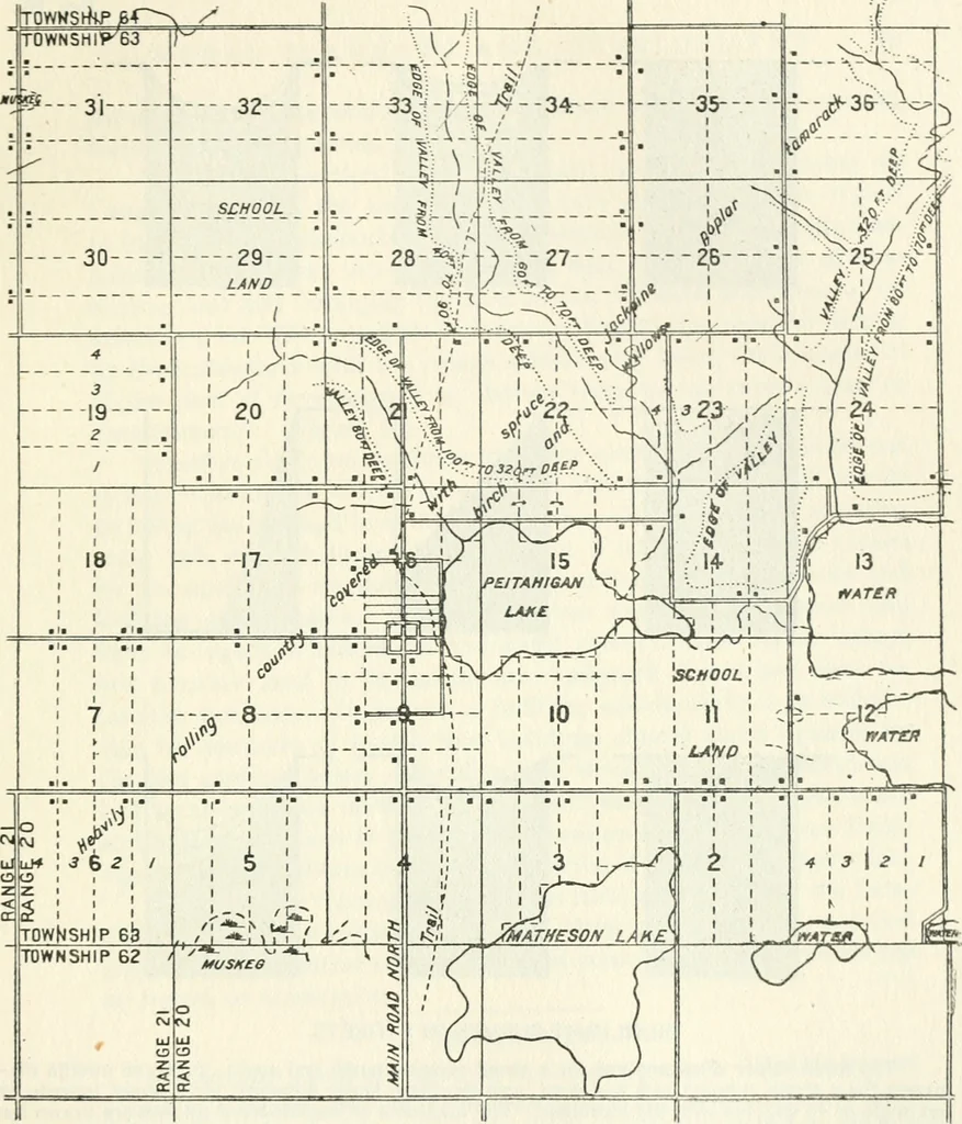An illustration from Rural planning and development, a study of rural conditions and problems in Canada, 1917, leaf 118