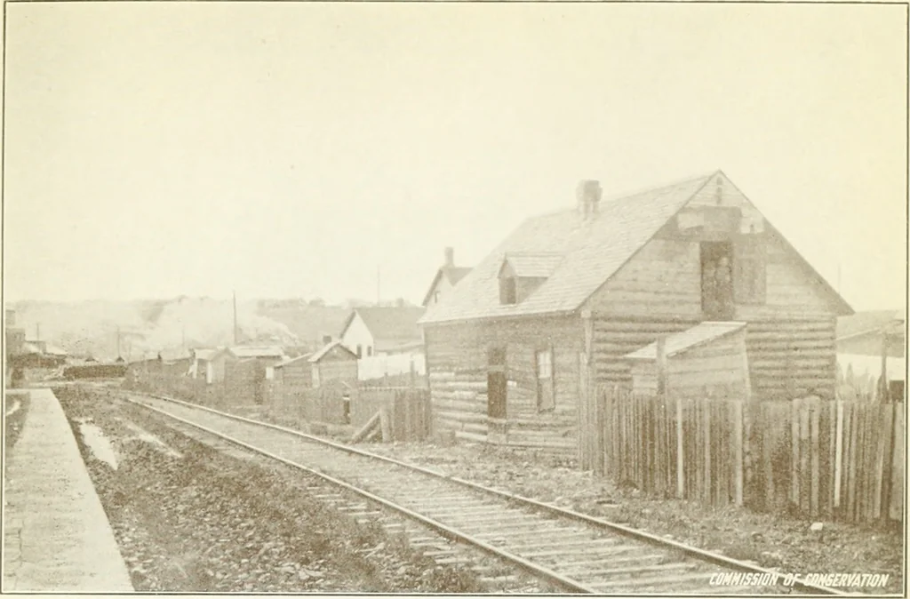 An illustration from Rural planning and development, a study of rural conditions and problems in Canada, 1917, leaf 124