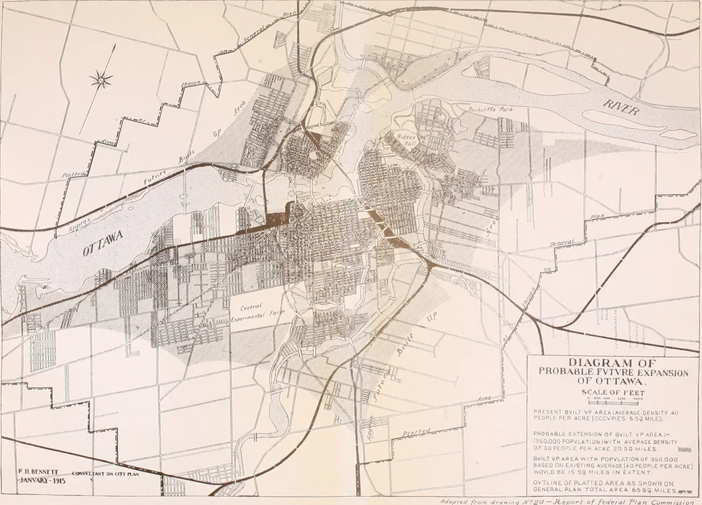 An illustration from Rural planning and development, a study of rural conditions and problems in Canada, 1917, leaf 177