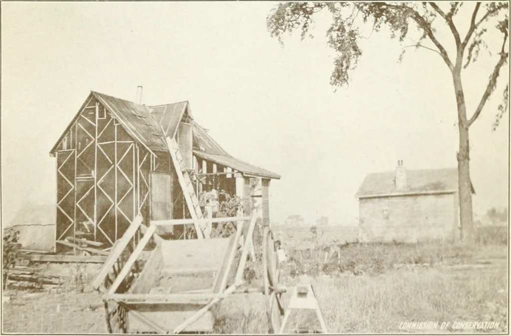 An illustration from Rural planning and development, a study of rural conditions and problems in Canada, 1917, leaf 180