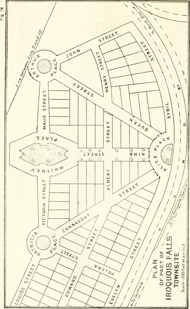 An illustration from Rural planning and development, a study of rural conditions and problems in Canada, 1917, leaf 201