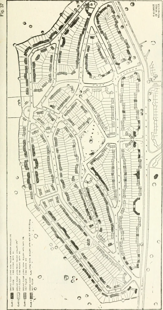 An illustration from Rural planning and development, a study of rural conditions and problems in Canada, 1917, leaf 292
