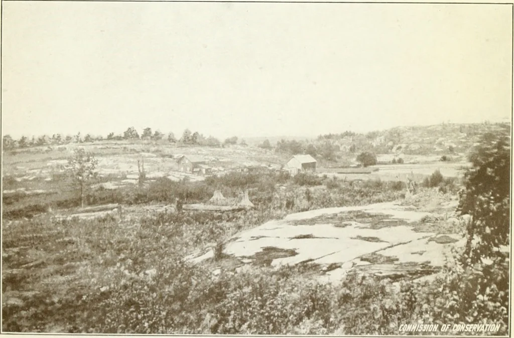 An illustration from Rural planning and development, a study of rural conditions and problems in Canada, 1917, leaf 34