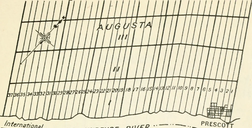 An illustration from Rural planning and development, a study of rural conditions and problems in Canada, 1917, leaf 354