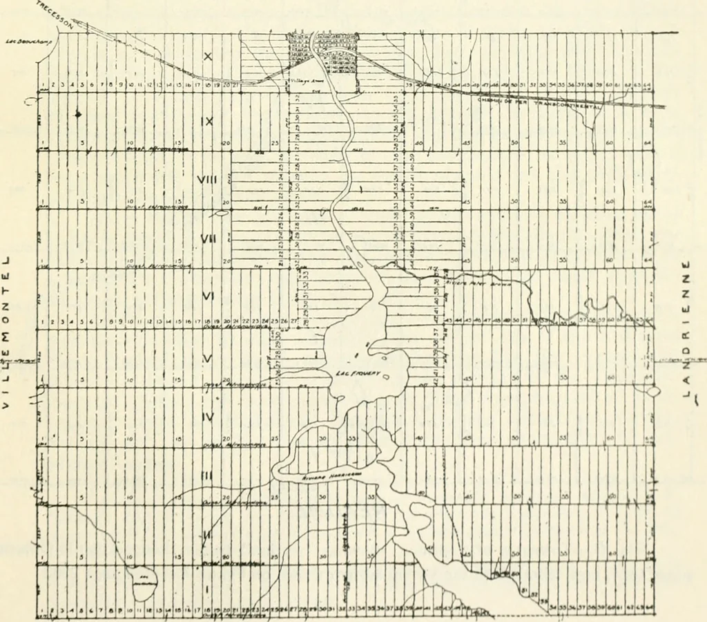 An illustration from Rural planning and development, a study of rural conditions and problems in Canada, 1917, leaf 354