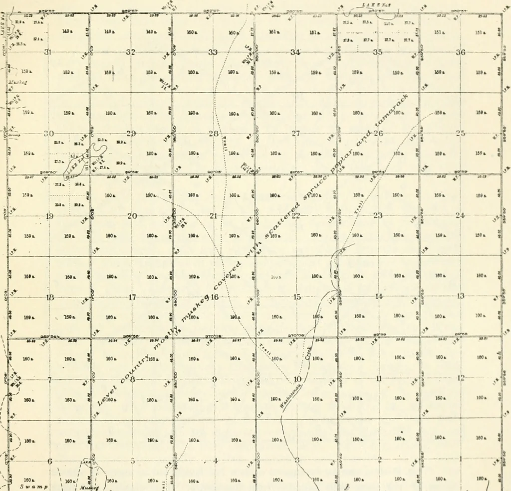 An illustration from Rural planning and development, a study of rural conditions and problems in Canada, 1917, leaf 360